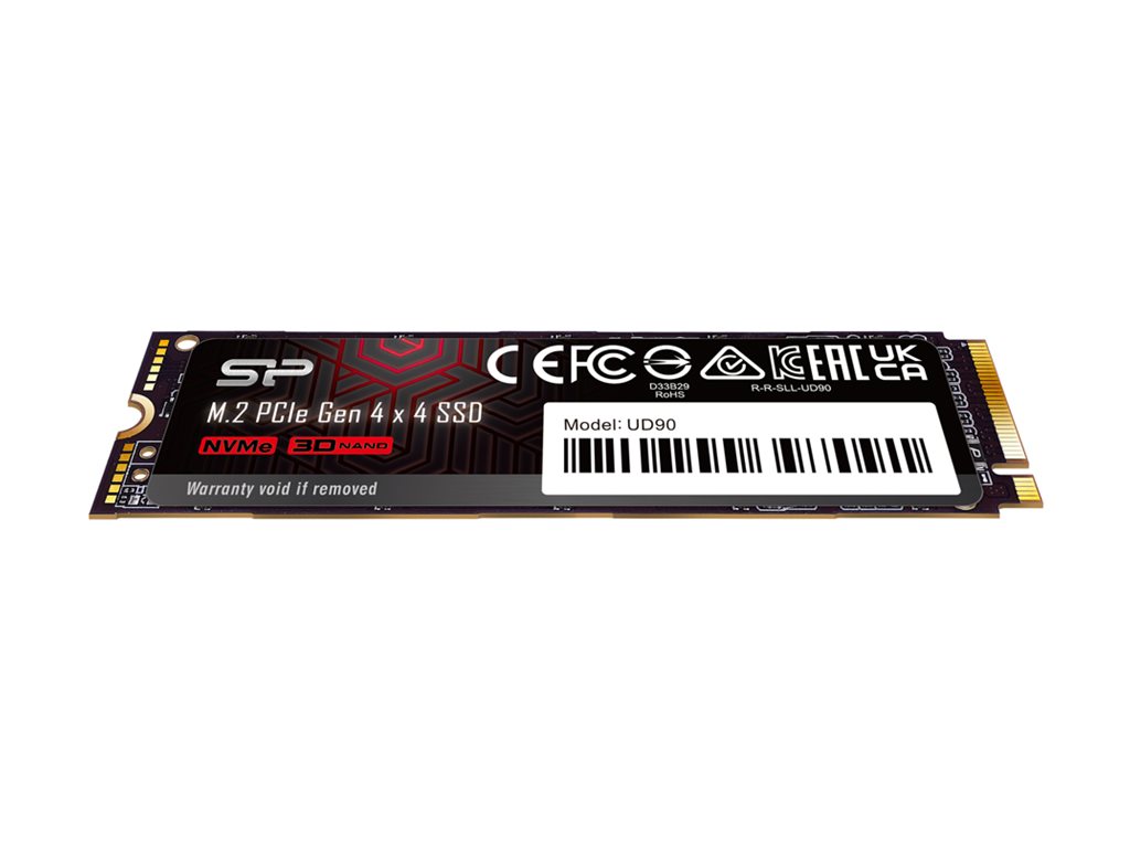 SILICON POWER UD90, SSD, 1 TB, PCIe 4.0 x4 (NVMe)
