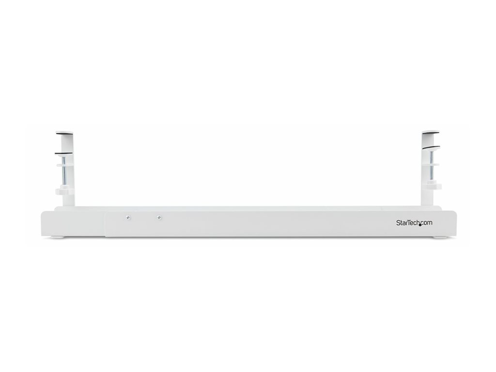 StarTech .com Under Desk Cable Management Tray, Clamp-on Installation