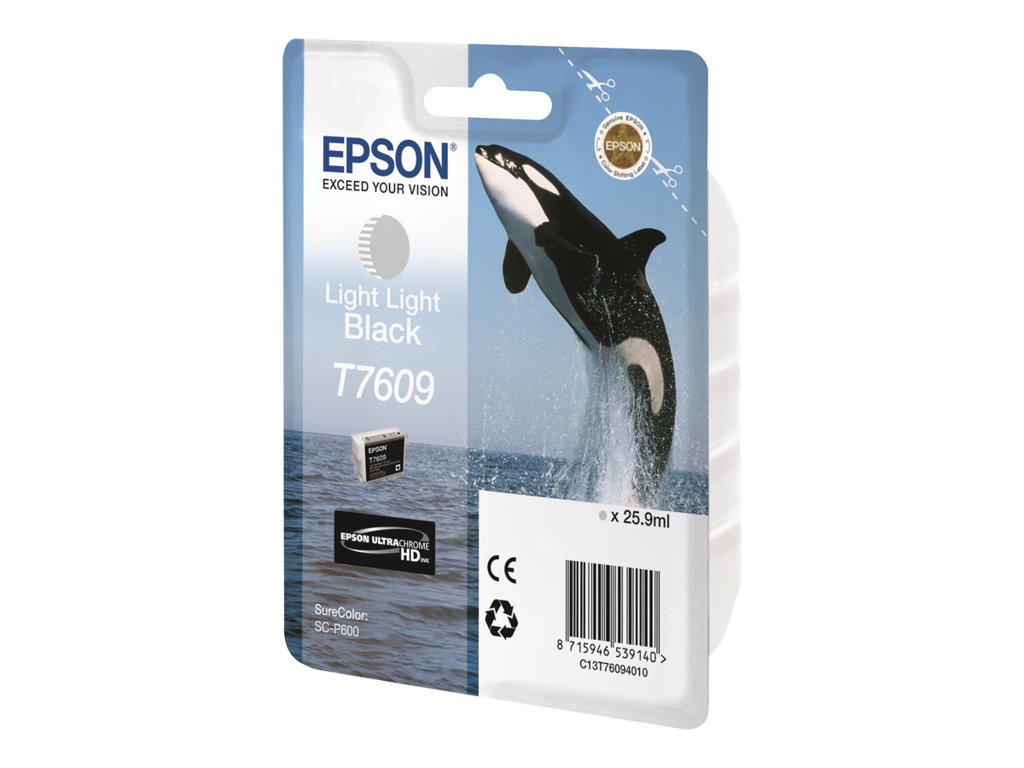 EPSON 5LB T7609 ink cartridge light