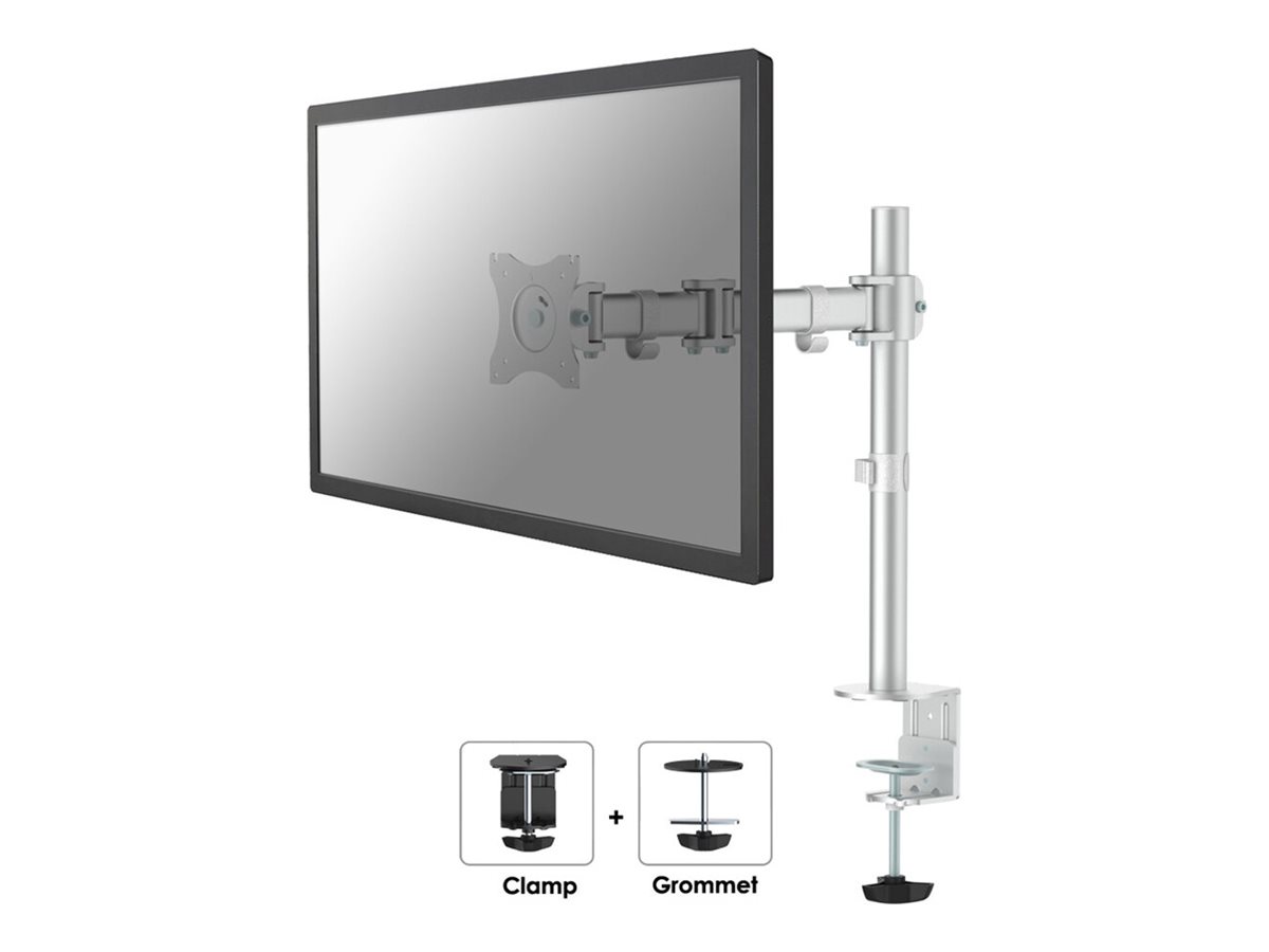 NEOMOUNTS Flat Desk Mount 1 screen Silv