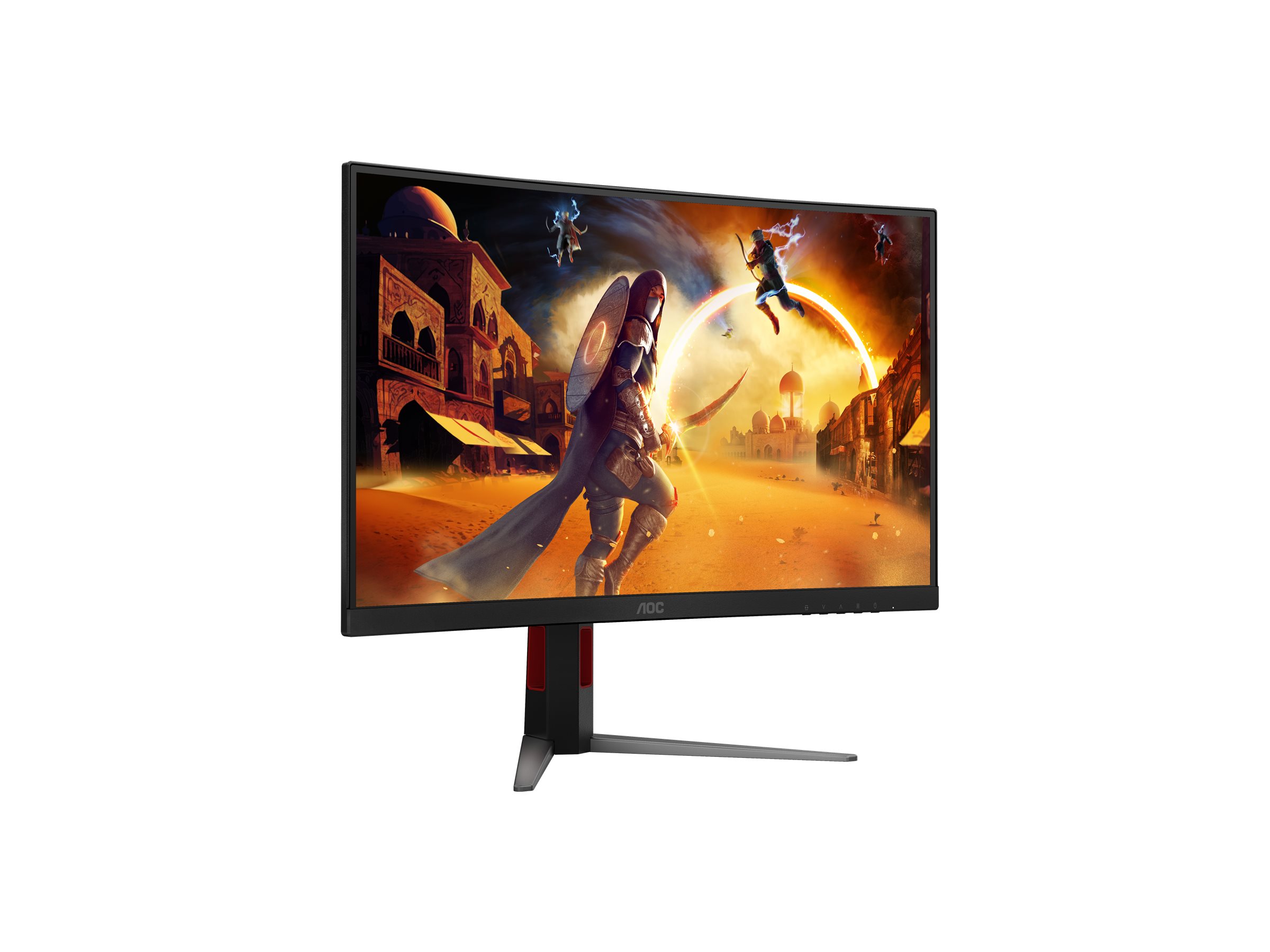 AOC Gaming C27G4Z LED monitor curved Full HD (1080p) 27 Product shot Right-angle 80000