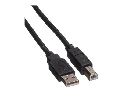 ROLINE USB 2.0 Kabel Typ A-B schwarz 3m
