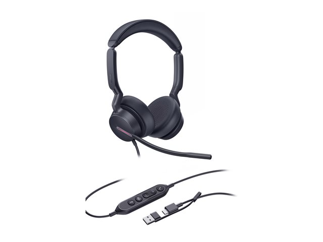 Yealink UH46 is a high-quality wired headset with ANC - Dual UC – Yealink
