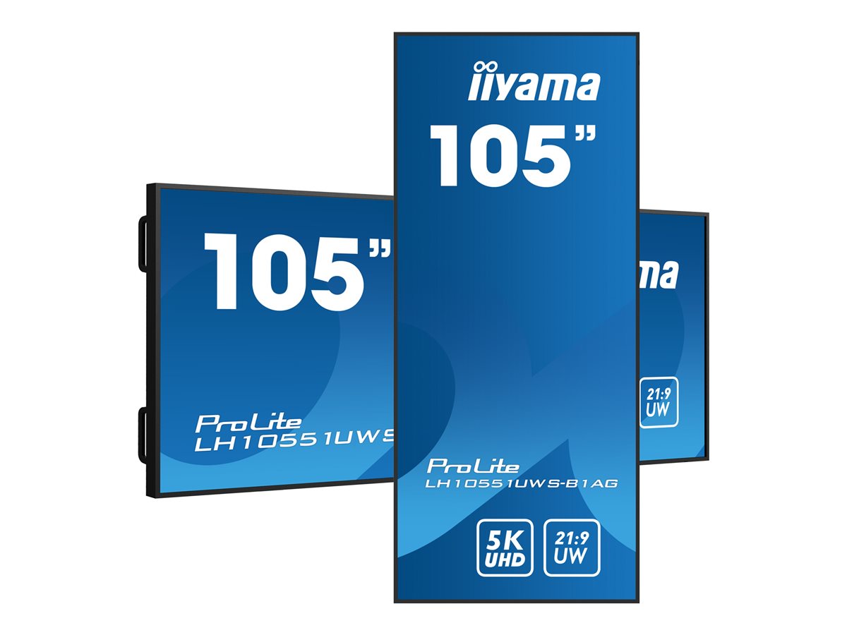 iiyama ProLite LH10551UWS-B1AG 105" Třída (104.7" zobrazitelný) displej LCD s LED podsvícením - 5K - pro digital signage – foto 5