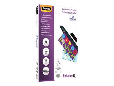 FELLOWES IL POCHETTES A4 80 MICRONS X