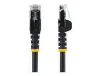 Startech 6ft CAT6 Ethernet Cable, 10 Gigabit Snagless RJ45 650MHz 100W PoE Patch Cord, CAT 6 10GbE UTP Network Cable w/Strain Relief, Black, Wiring is UL Certified/TIA - Category 6 - 24AWG (N6PATCH6BK)