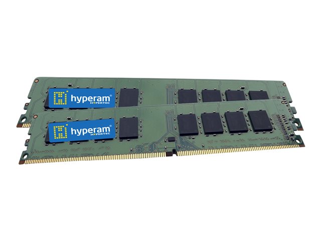 Image of Hyperam - DDR4 - kit - 16 GB: 2 x 8 GB - DIMM 288-pin - 2133 MHz / PC4-17000 - unbuffered