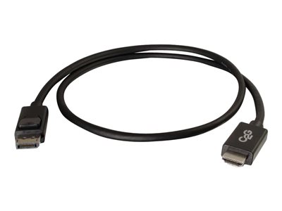 Udlænding Agurk øjenvipper C2G 1m DisplayPort to HDMI Adapter Cable - Black - adapterkabel -  DisplayPort / HDMI - 1 m för företag (84325) | Atea eShop