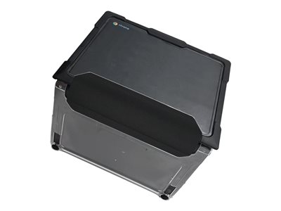 Cellairis Rapture Notebook shell case rugged black, clear
