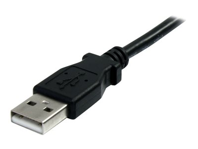 StarTech.com 6in USB 2.0 Extension Adapter Cable A to A - M/F - USB extension cable - USB (M) to USB (F) - USB 2.0 - 5.9 in - black - USBEXTAA6IN