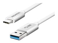 ADATA USB 3.0 USB Type-C kabel 1m Hvid