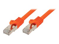Shiverpeaks BASIC-S CAT 7 (kabel)/CAT 6a (stikforbindelser) SFTP, PiMF Patchkabel Orange