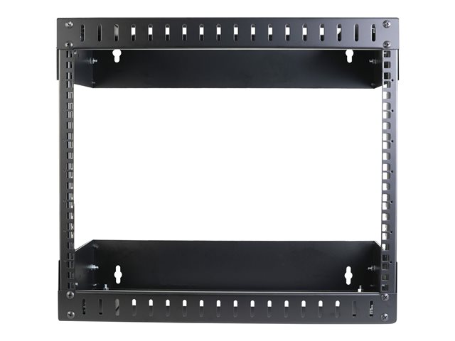 StarTech.com 8U 19" Wall Mount Network Rack, Adjustable Depth 12-20" 2 ...