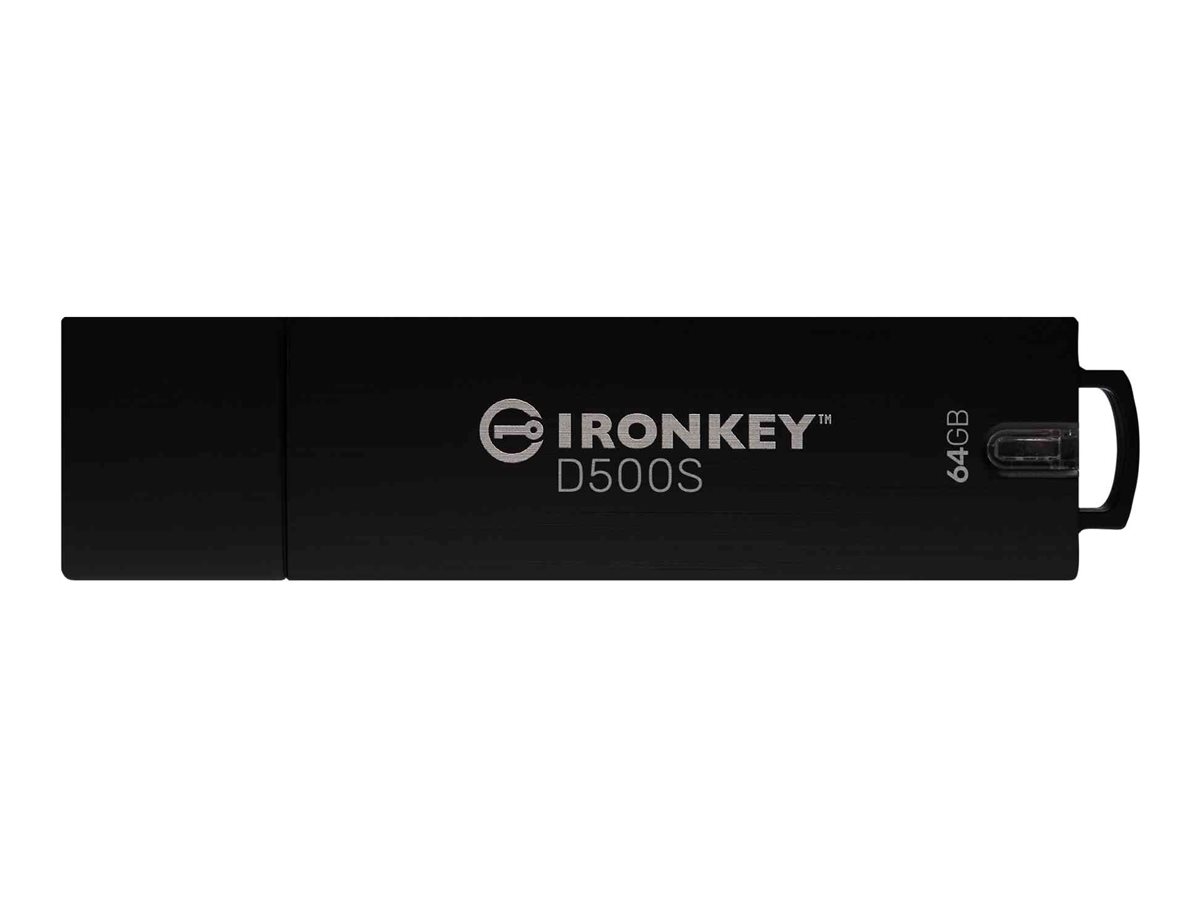 thumbnail image 2 of 16GB Kingston IronKey Locker+ 50 USB 3.2 - AES 256-bit Encrypted DataTraveler Drive 2 of 5