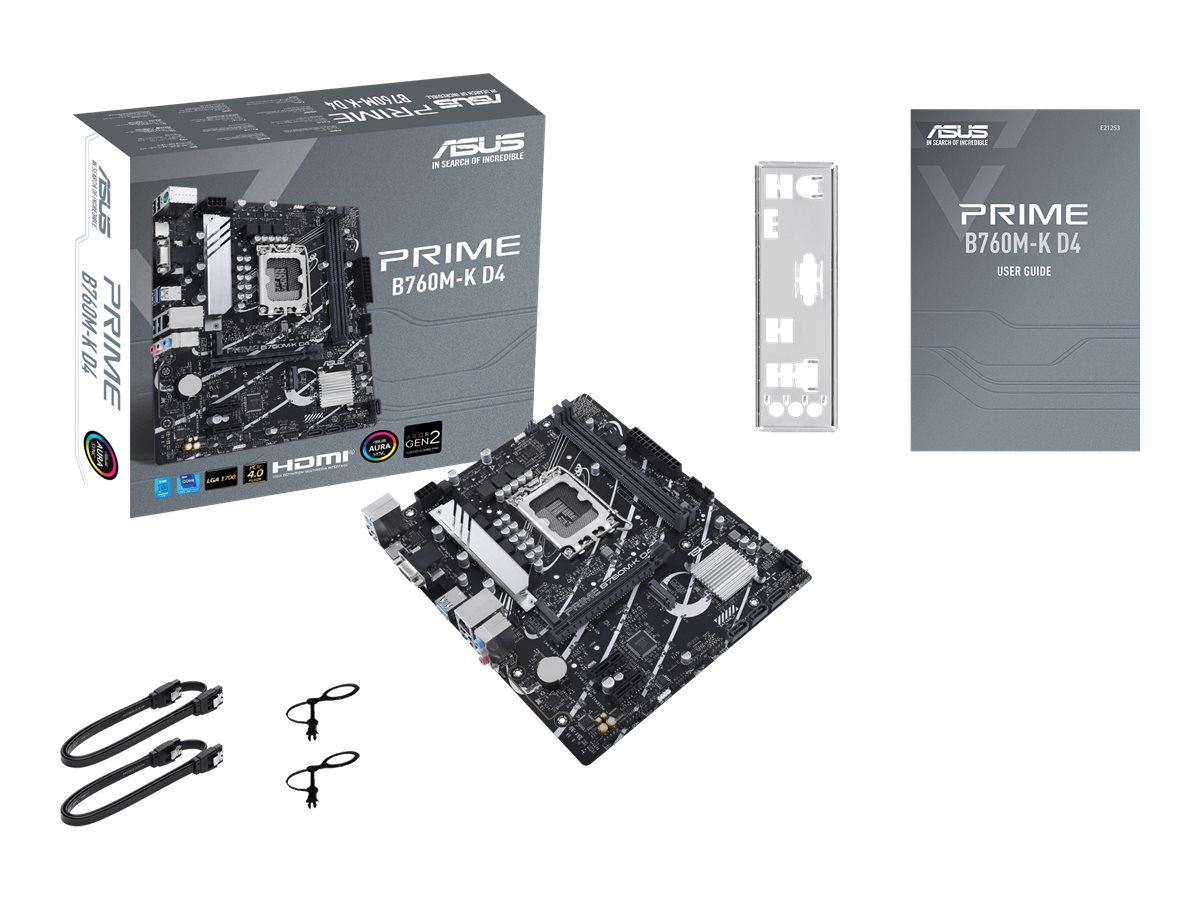 ASUS PRIME B760M-K D4 | Overview, Specs, Details | SHI