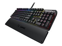 ASUS TUF Gaming K3 Tastatur Mekanisk RGB Kabling Tysk