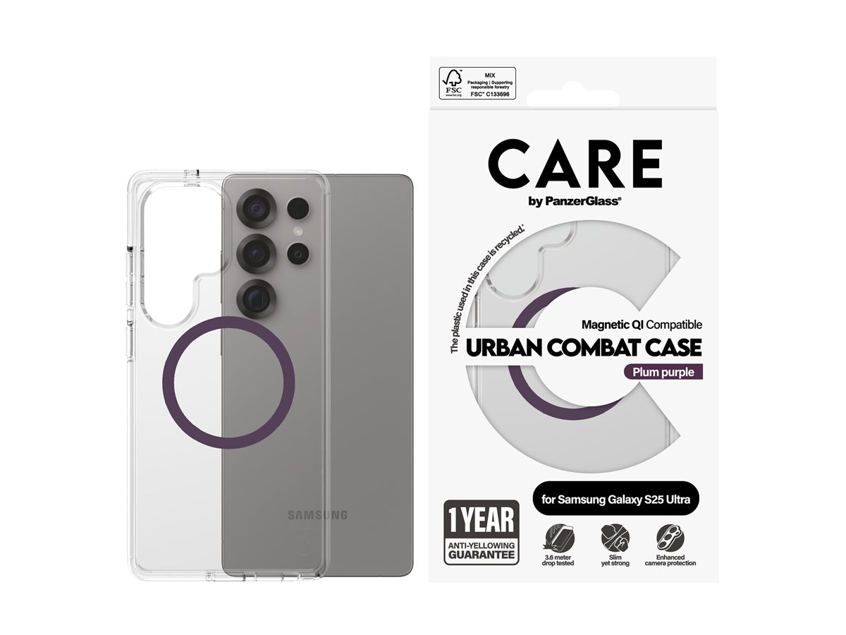 PanzerGlass CARE Samsung Galaxy S25 Ultra Urban Combat Plum QI – foto 3
