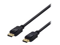 DELTACO DP-1030D - DisplayPort-kabel - DisplayPort till DisplayPort - 3 m