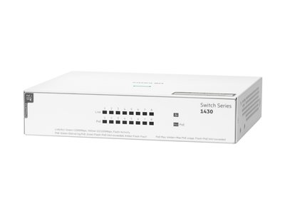 HPE Networking Instant On 1430 8G Class4 PoE 64W Switch