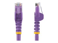 StarTech.com 3m CAT6  Cable - Purple Snagless  CAT 6 Wire - 100W  RJ45 UTP 650MHz Category 6 Network Patch Cord UL/TIA (N6PATC3MPL) CAT 6 Ikke afskærmet parsnoet (UTP) 3m Netværkskabel Lilla