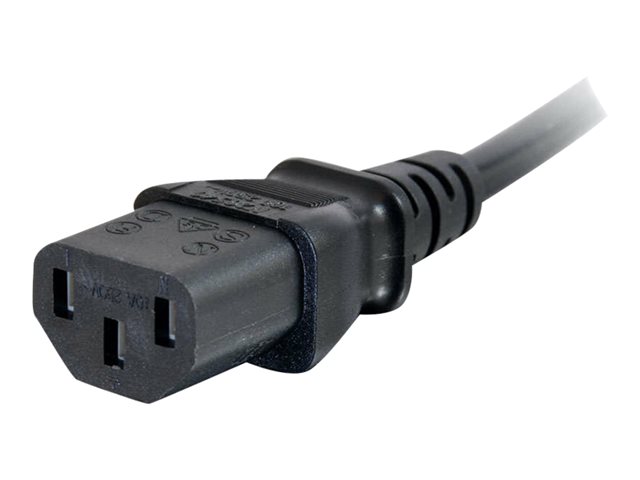 C2G Universal Power Cord - elektrický kabel - BS 1363 do power IEC 60320 C13 - 50 cm – foto 3
