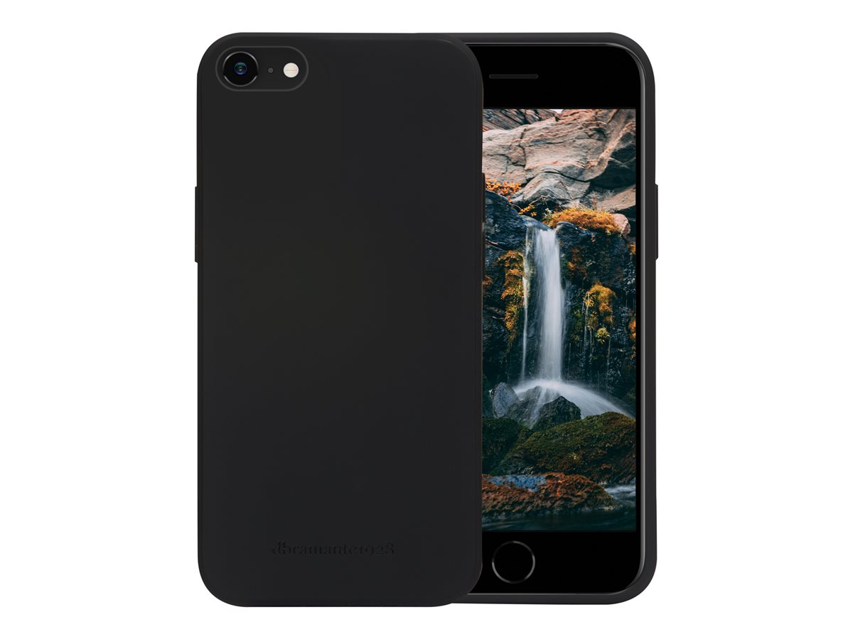 dbramante1928 Sustainable Nuuk 1.2m drop protection case for Apple iPhone SE/8/7 BLACK - Enterprise Bulk Packaging