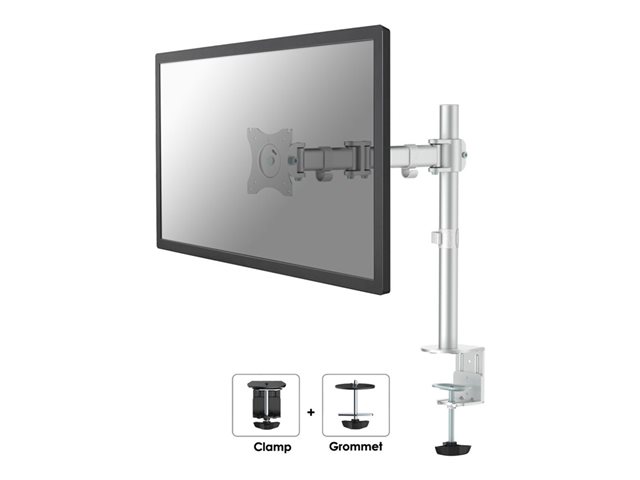 NEOMOUNTS Flat Desk Mount 1 screen Silv