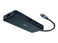 Station d'accueil 12 ports - 2 HDMI, VGA + adaptateur HDMI / DP