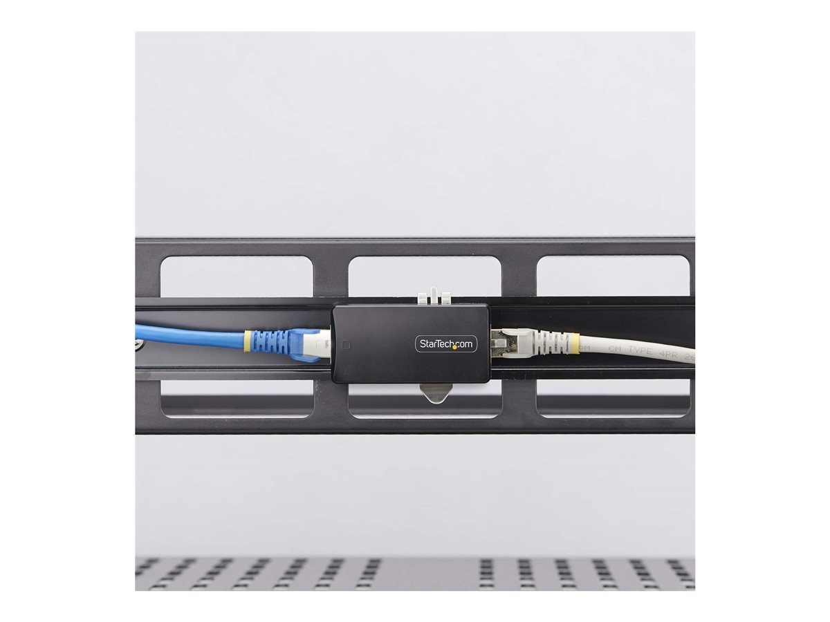 StarTech.com 1-Port Gigabit Network Isolator, RJ45 Ethernet Coupler, 4kV - síťový propojovací kabel - kompatibilní s TAA - černá – foto 9
