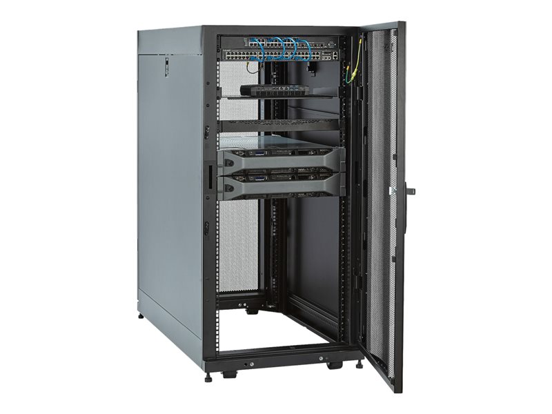StarTech.com Armoire réseau 25U - Rack serveur - Profondeur de 940 mm  (RK2537BKM) - rack - 25U (RK2537BKM)