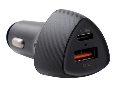CODi car power adapter - USB, 24 pin USB-C - 20 Watt