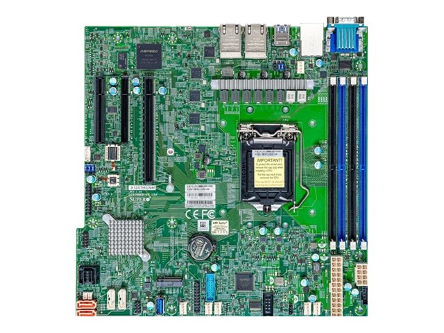 Płyta Główna Intel X12STH-F E-2300, QUAD 1GB LAN, mATX, 8x SATA