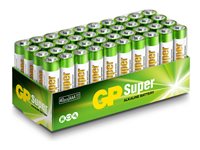 GP Super AAA / LR03 Standardbatterier