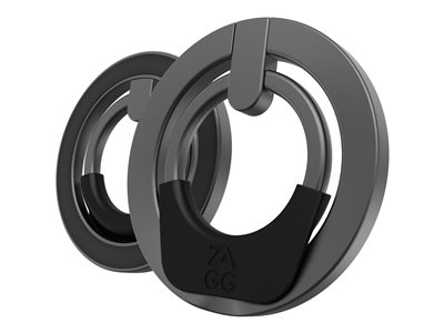 ZAGG Ring Snap 360 - Finger grip/kickstand for cellular phone, cellular phone protective cover