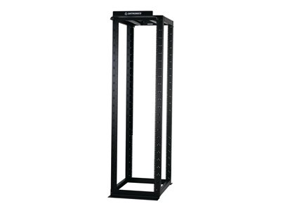 MM204POST 30 FIXED RACK 7FT12-24BK