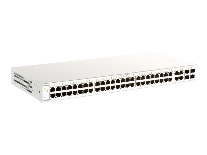 D-LINK Nuclias Switch 52xGE-ports Smart