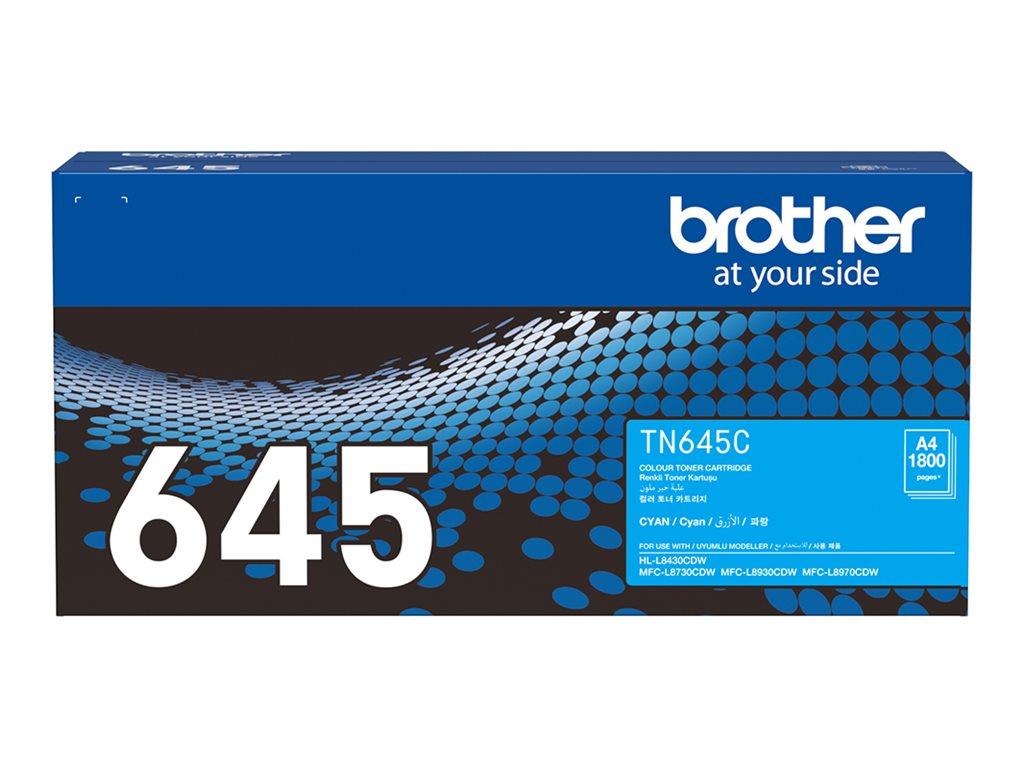 Brother TN645C, cyan, original, toner cartridge
