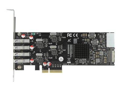 DELOCK PCI Express x4 Karte > 4x extern SuperS. USB Typ-A Bu - 89008