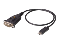 ATEN - Câble USB / série - 24 pin USB-C (M) pour DB-9 (M) - 45 cm 