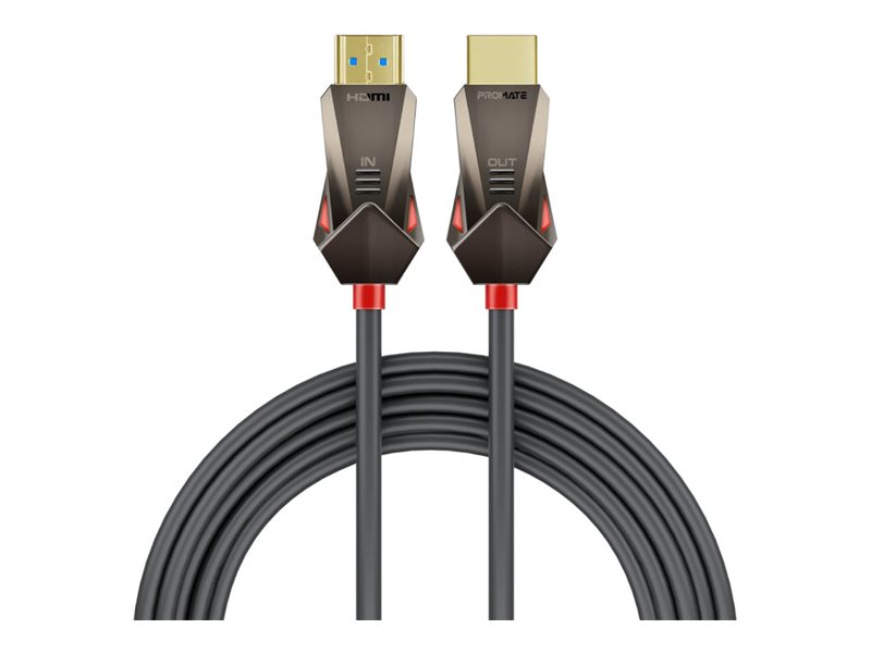 Promate ProLink ProLink4K60-20M HDMI cable with Ethernet HDMI / audio 20 Product shot Front 79500