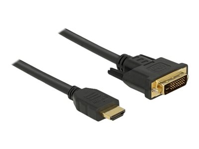 DELOCK HDMI zu DVI 24+1 Kabel 3 m