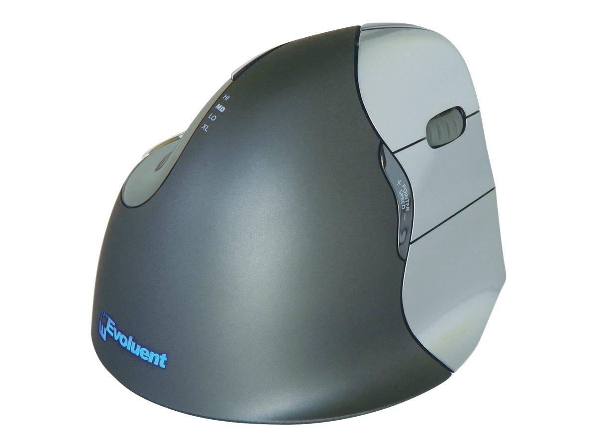 An image of Evoluent VerticalMouse 4 - vertical mouse - 2.4 GHz