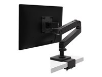 Ergotron LX Pro mounting kit - modular - for LCD display - with low-profile C-clamp - black