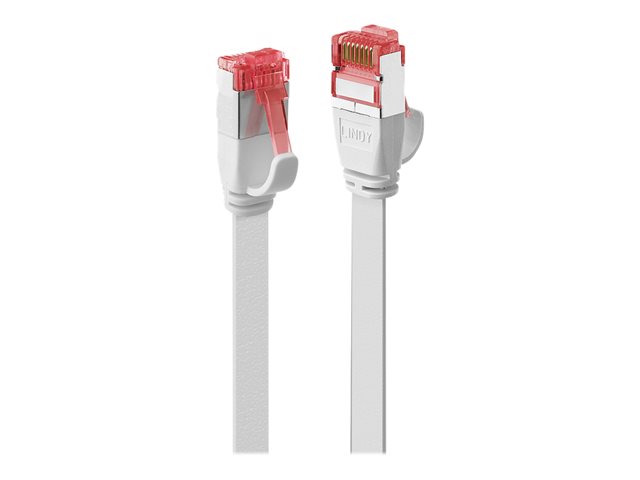 C ble réseau Plat Blanc Cat.6A U/FTP, 0.3m