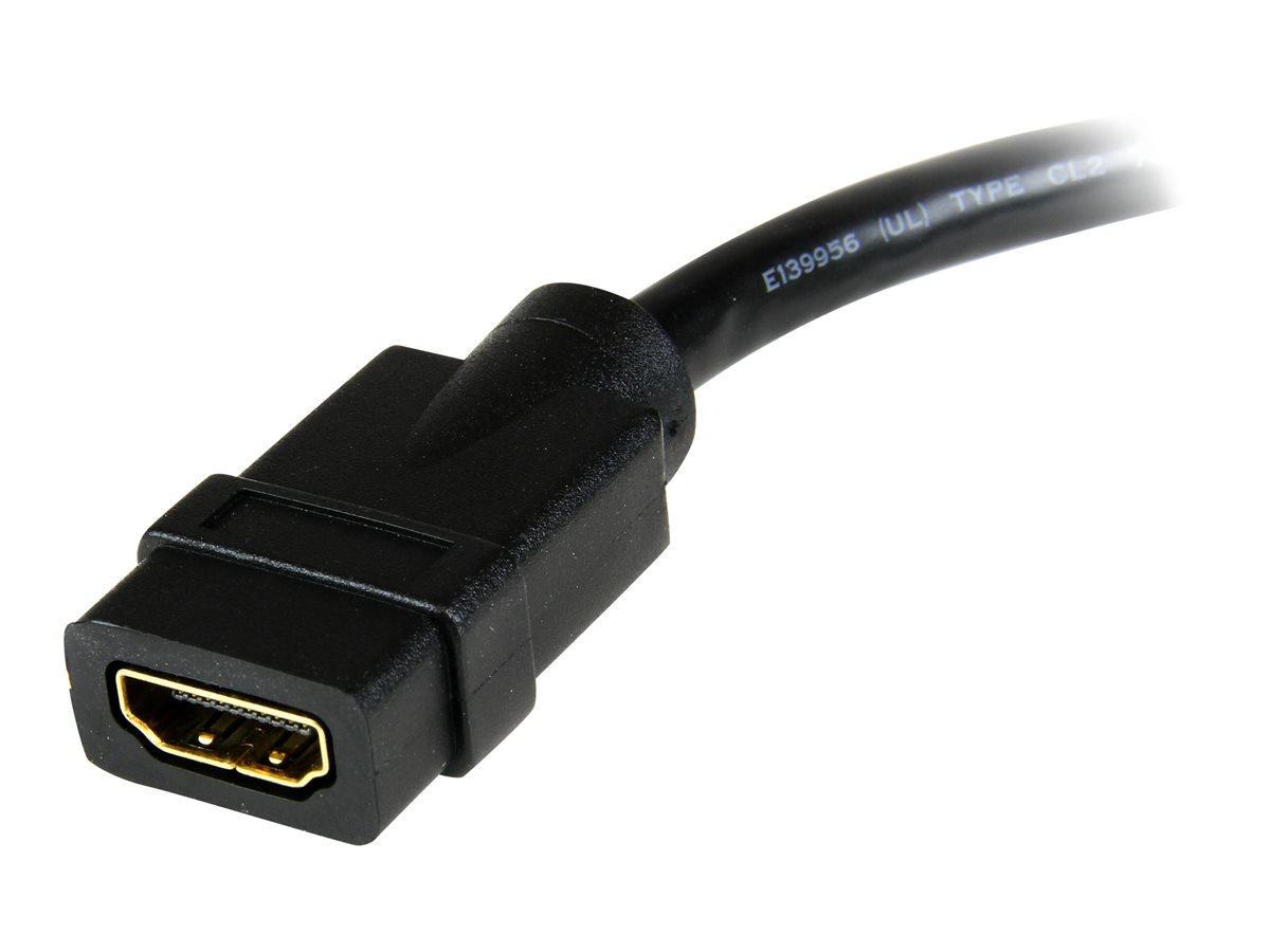 StarTech.com 8in HDMI to DVI-D Video Cable Adapter - HDMI Female to DVI Male - HDMI to DVI Dongle Adapter Cable (HDDVIFM8IN) - video adaptér - HDMI / DVI - 20.32 cm – foto 3
