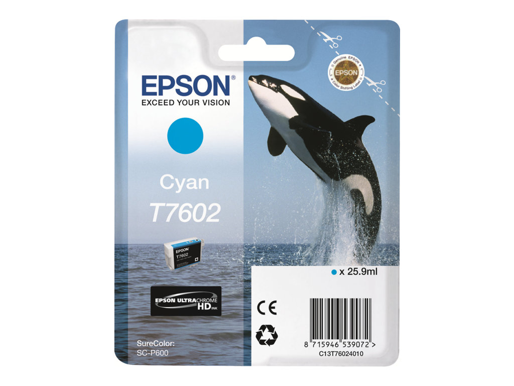 EPSON Ink T7602 Cyan