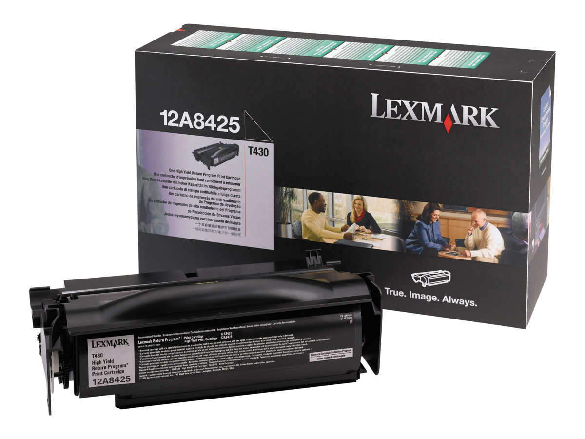 LEXMARK 12A8425 toner černý