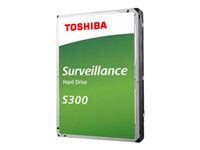 Toshiba S300 Surveillance Hard drive 4 TB internal 3.5INCH SATA 6Gb/s 5400 rpm 