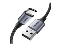 Ugreen USB 2.0 USB Type-C kabel 2m Sort
