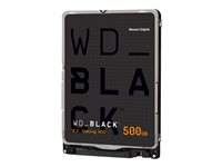 WD Black Performance Hard Drive WD5000LPLX Hard drive 500 GB internal 2.5INCH SATA 6Gb/s 